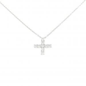 ハリーウィンストン ミニクロス ネックレス