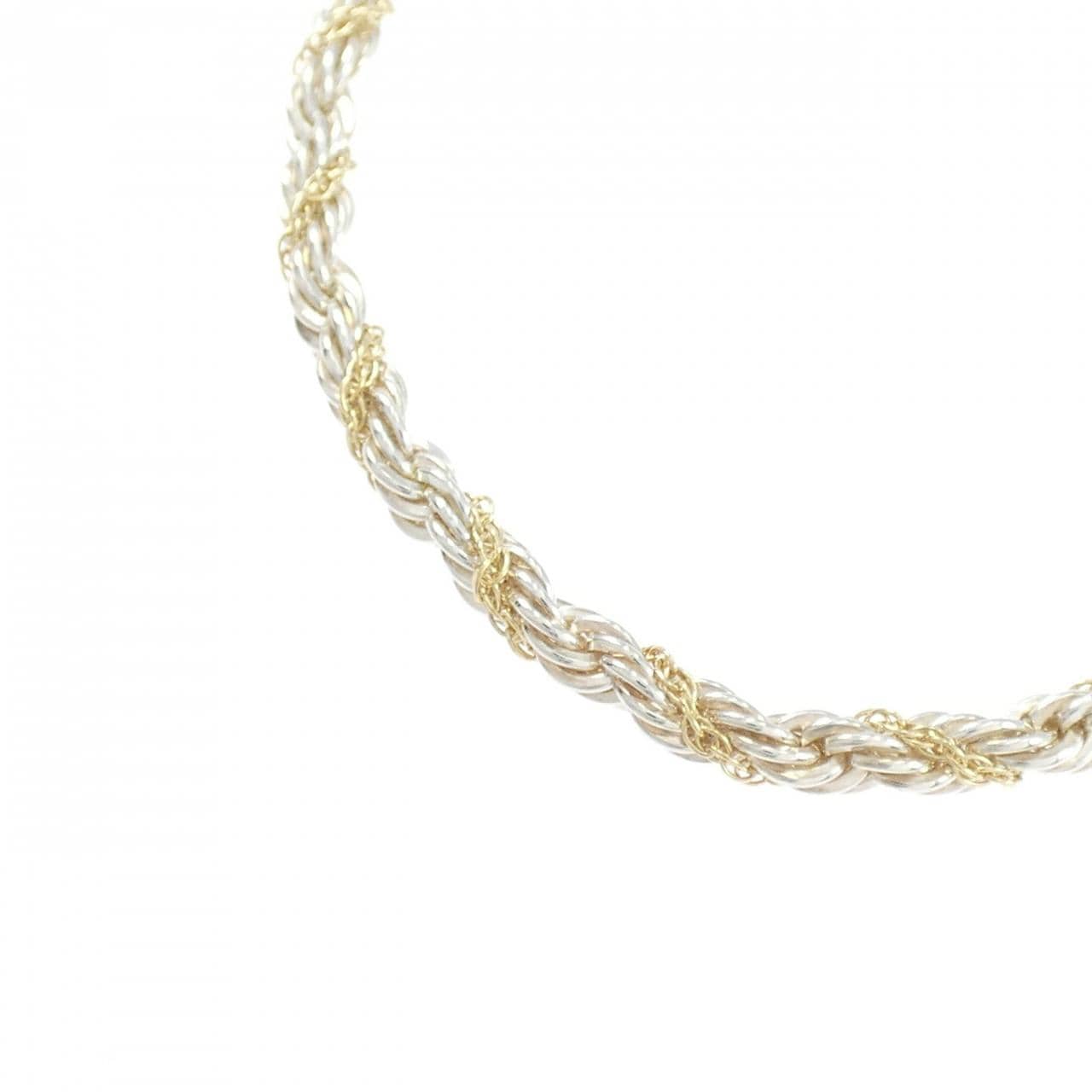 【ヴィンテージ】ティファニー 925/750YG ネックレス