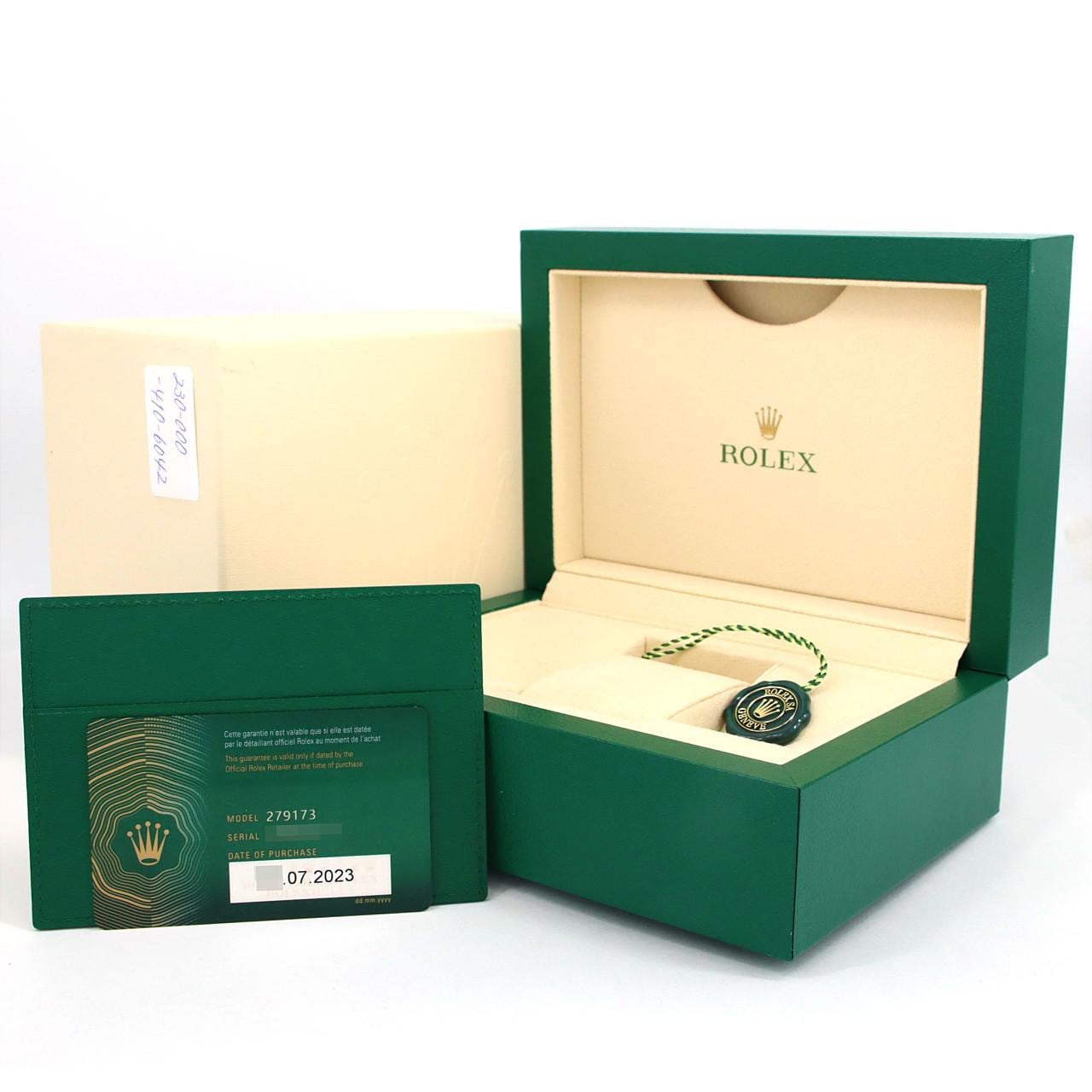 ロレックス デイトジャスト 279173NG SSxYG 自動巻 ランダム番