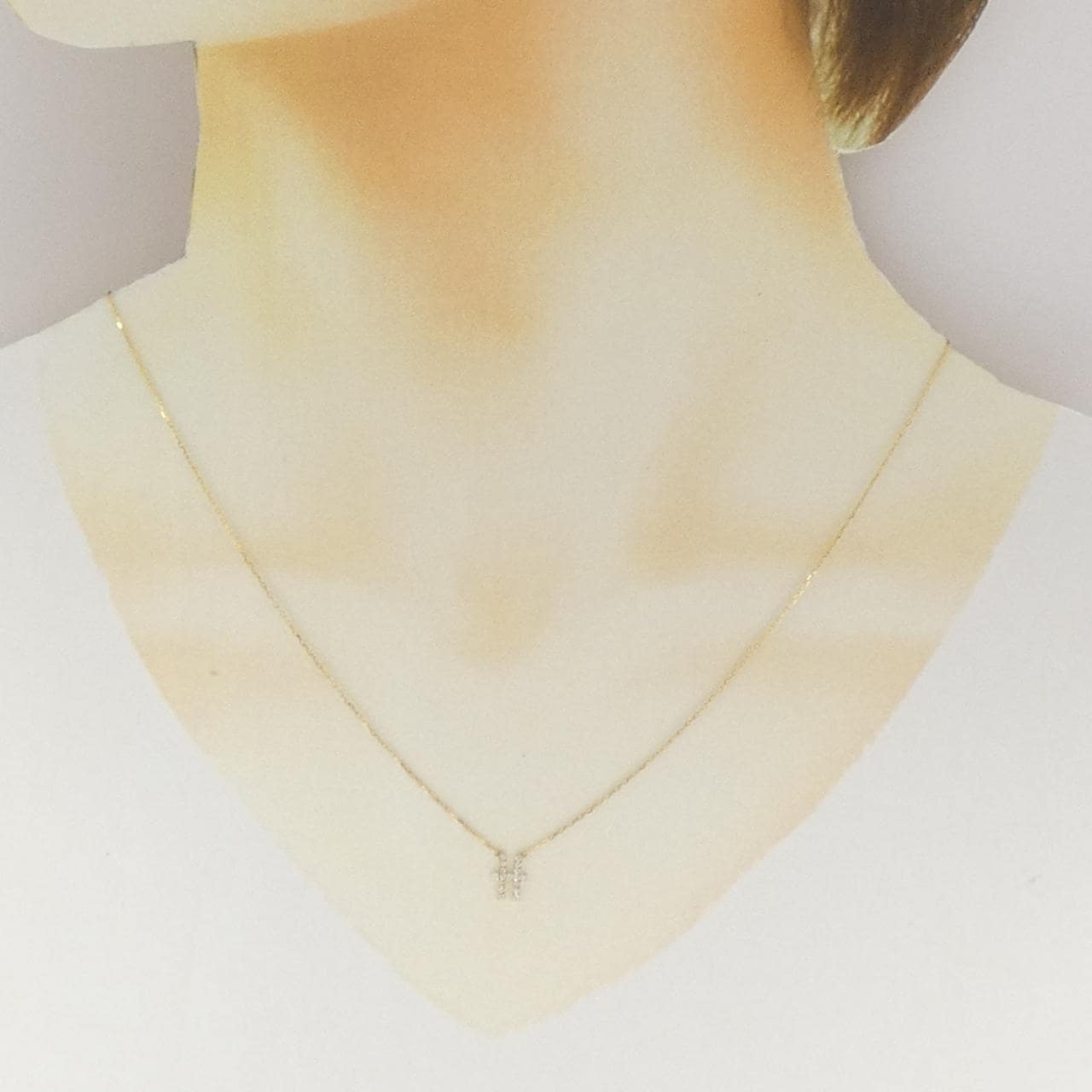 アーカー ダイヤモンド ネックレス 0.07CT