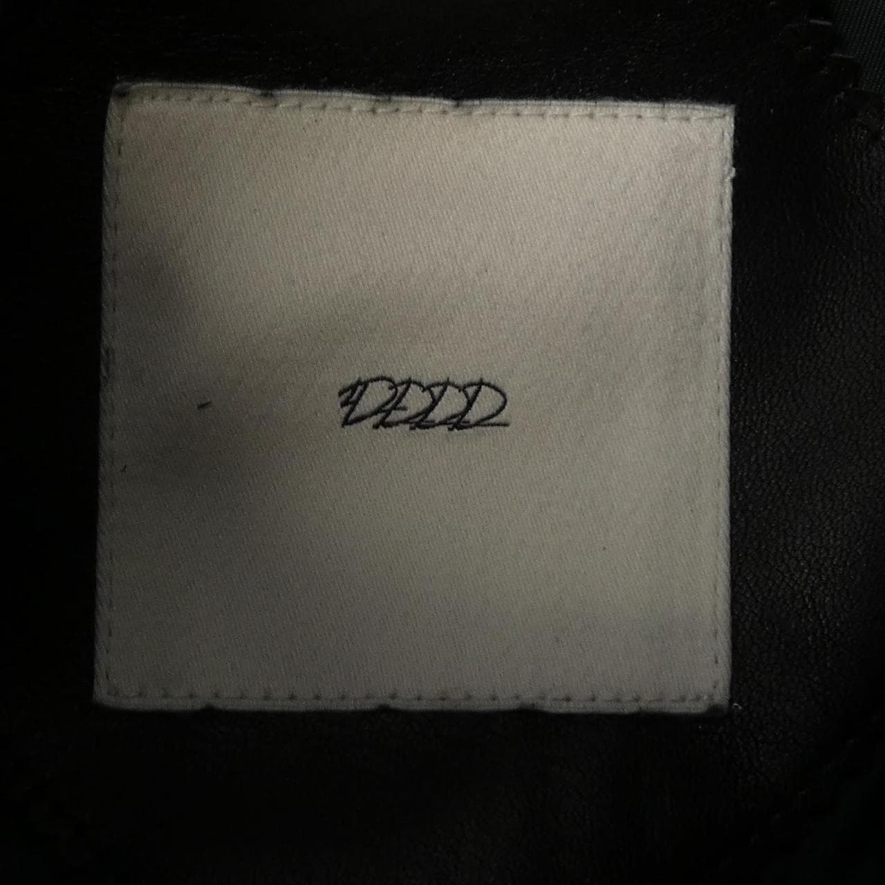 DDDD 0812002 レザーライダースジャケット