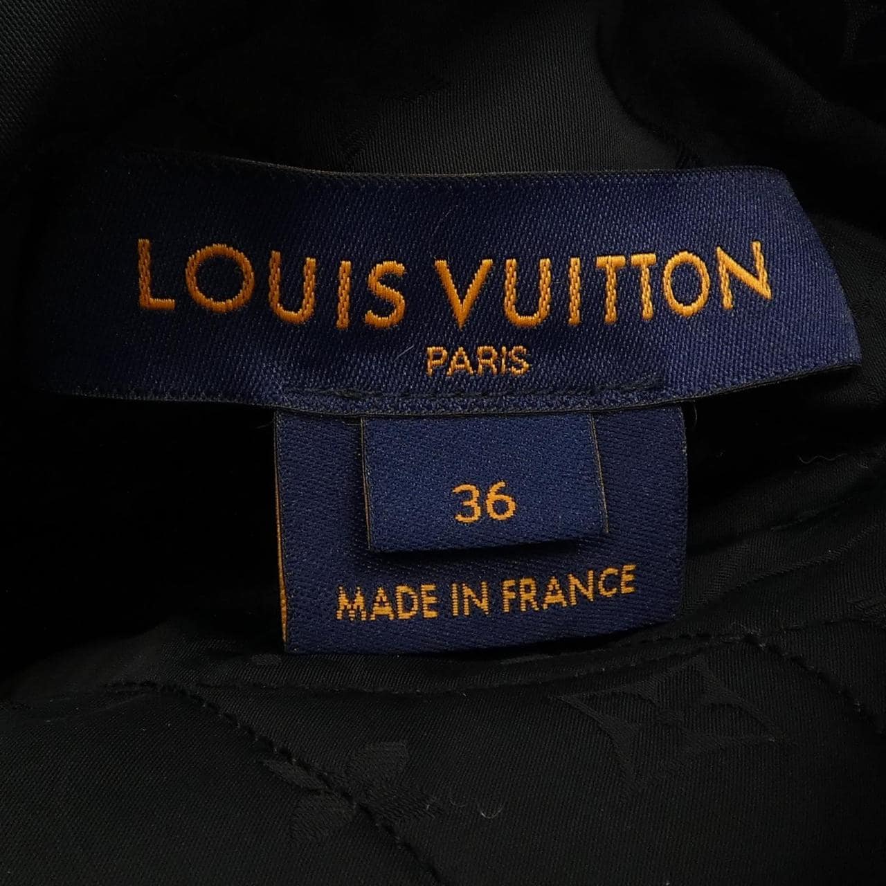 ルイヴィトン LOUIS VUITTON モノグラムブラッククロスミンクジャケット FNLJ10ZRB ジャケット
