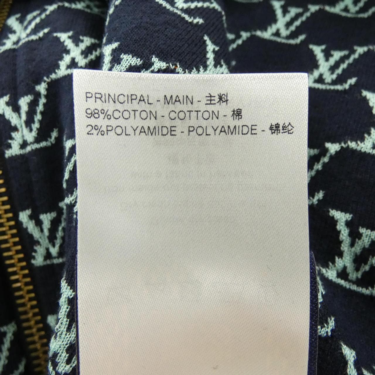 ルイヴィトン LOUIS VUITTON ダブルフェイスコットンジャージーボンバー HRY15WJPJ ブルゾン