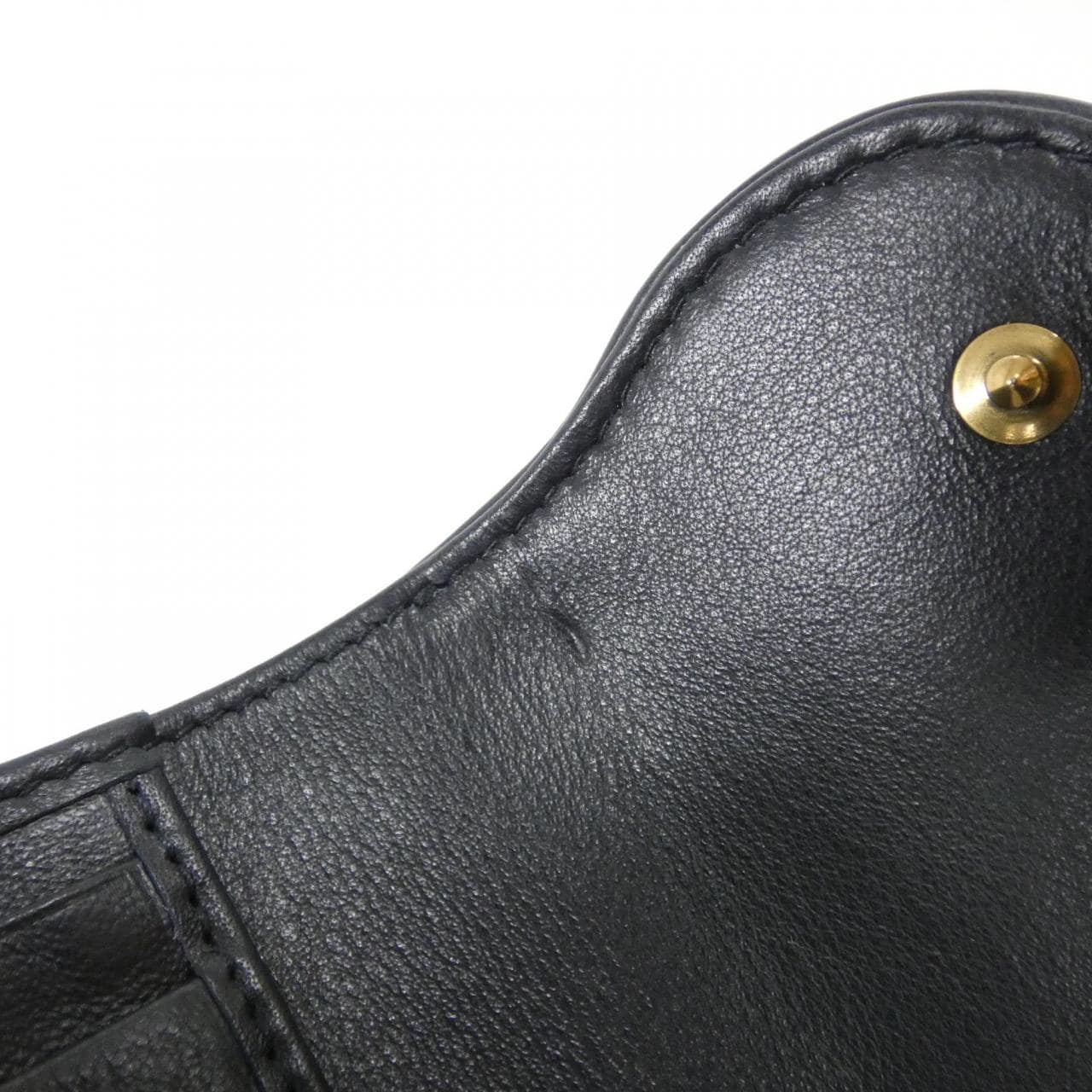 Christian DIOR DIOR OBLIQUE SADDLE LOTUS WALLET S5652CTZQ WALLET