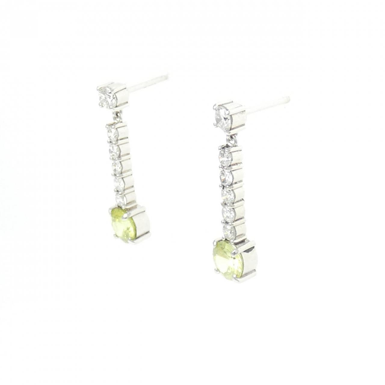 PT900 スフェーン ピアス 0.93CT