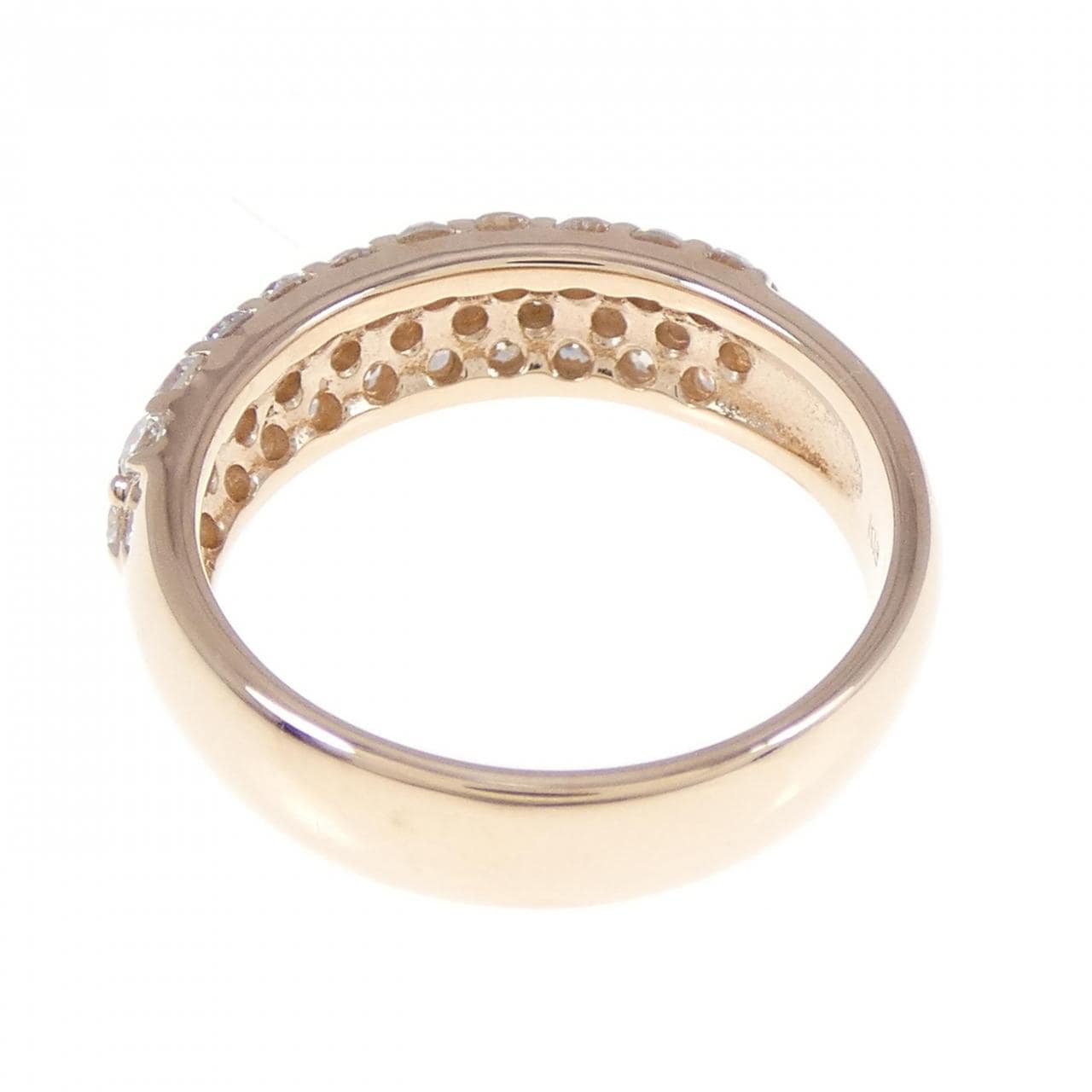 K18PG ダイヤモンド リング 1.00CT