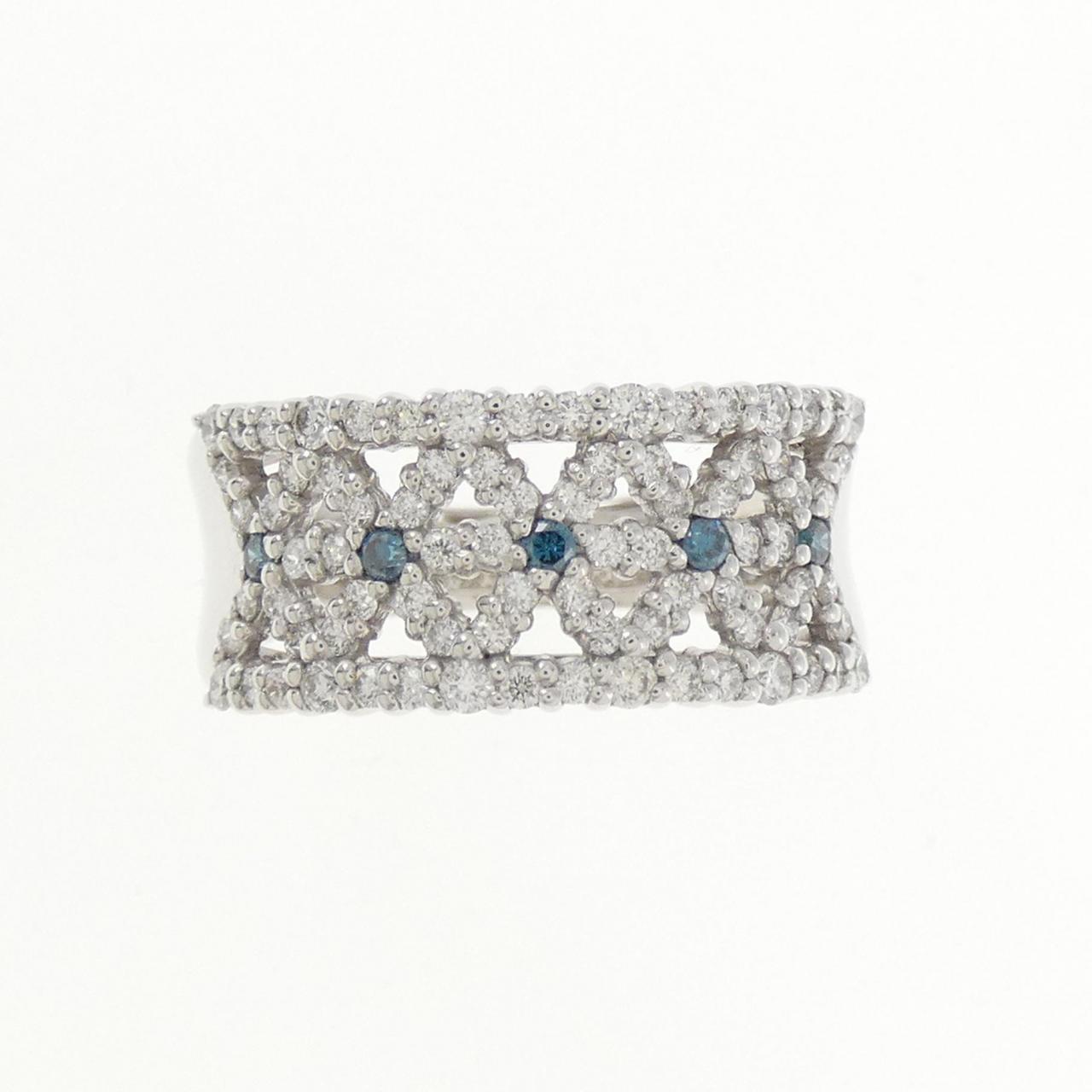 K18WG ダイヤモンド リング 0.60CT