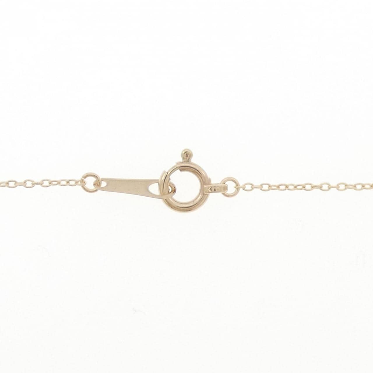 【リメイク】K10YG ダイヤモンド ネックレス 0.18CT
