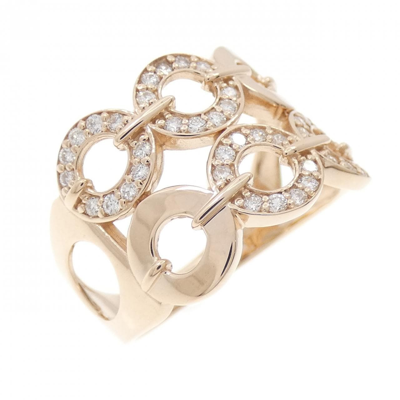 K18PG ダイヤモンド リング 0.32CT