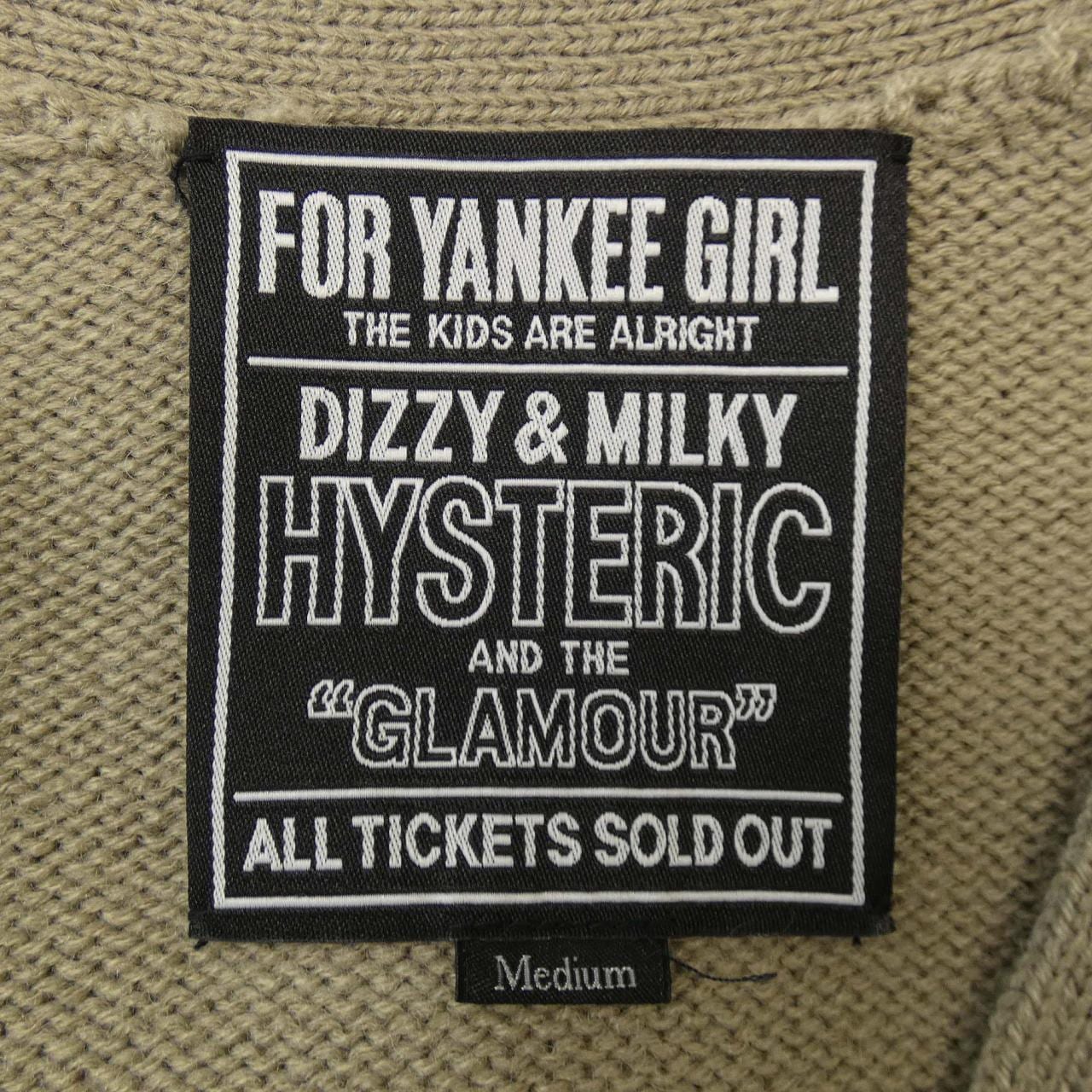 ヒステリックグラマー HYSTERIC GLAMOUR 02243ND09 カーディガン