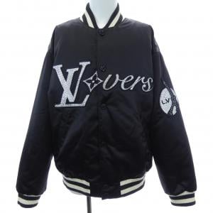 ルイヴィトン LOUIS VUITTON エンブロイダードナイロンベースボールブルゾン HQB71EGPD スタジャン
