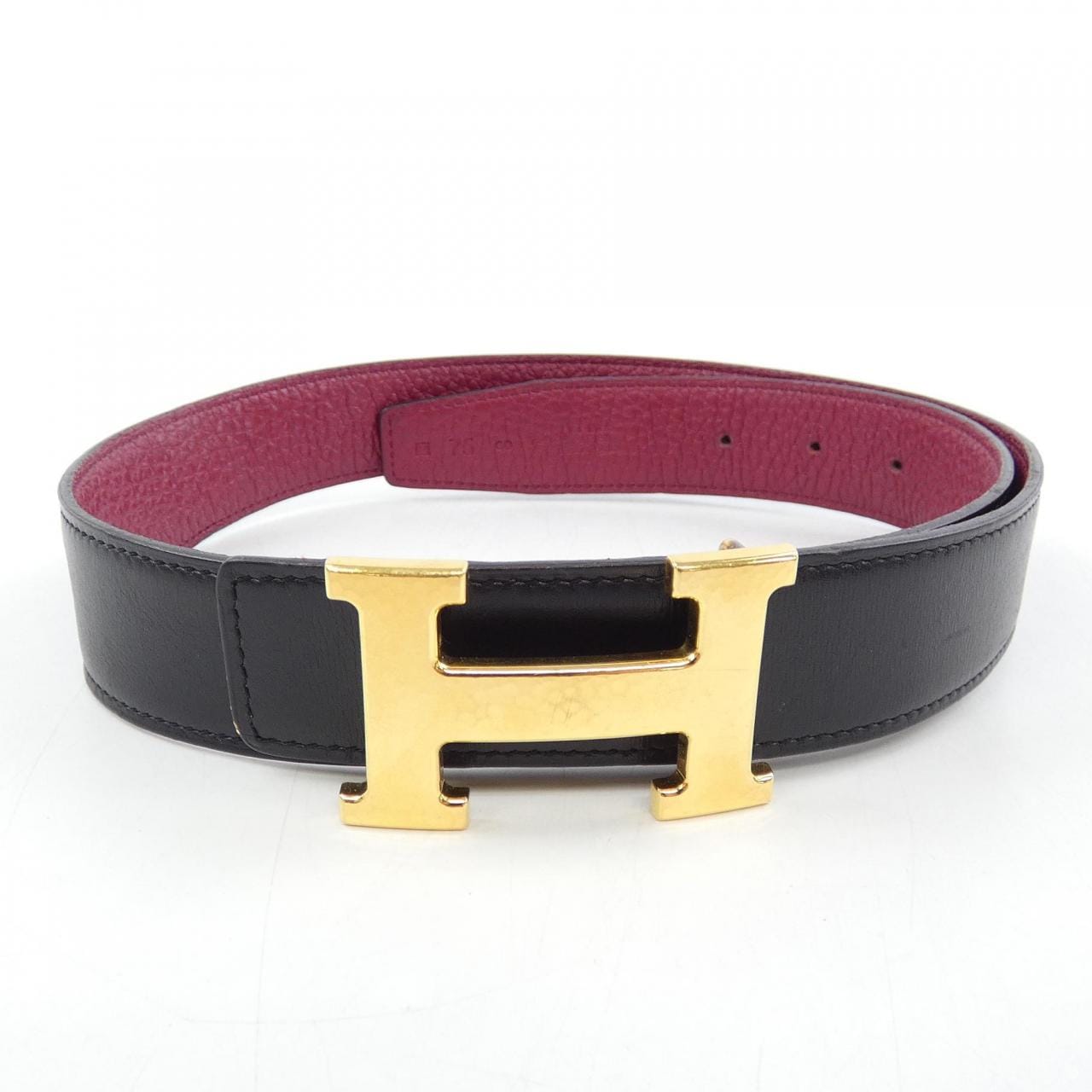 エルメス HERMES H MARTELE 32mm リバーシブル BELT