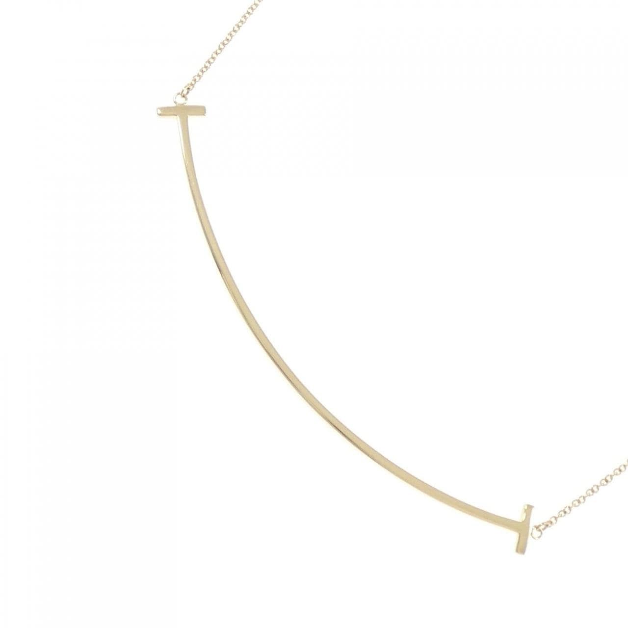 ティファニー Tスマイル ラージ ネックレス