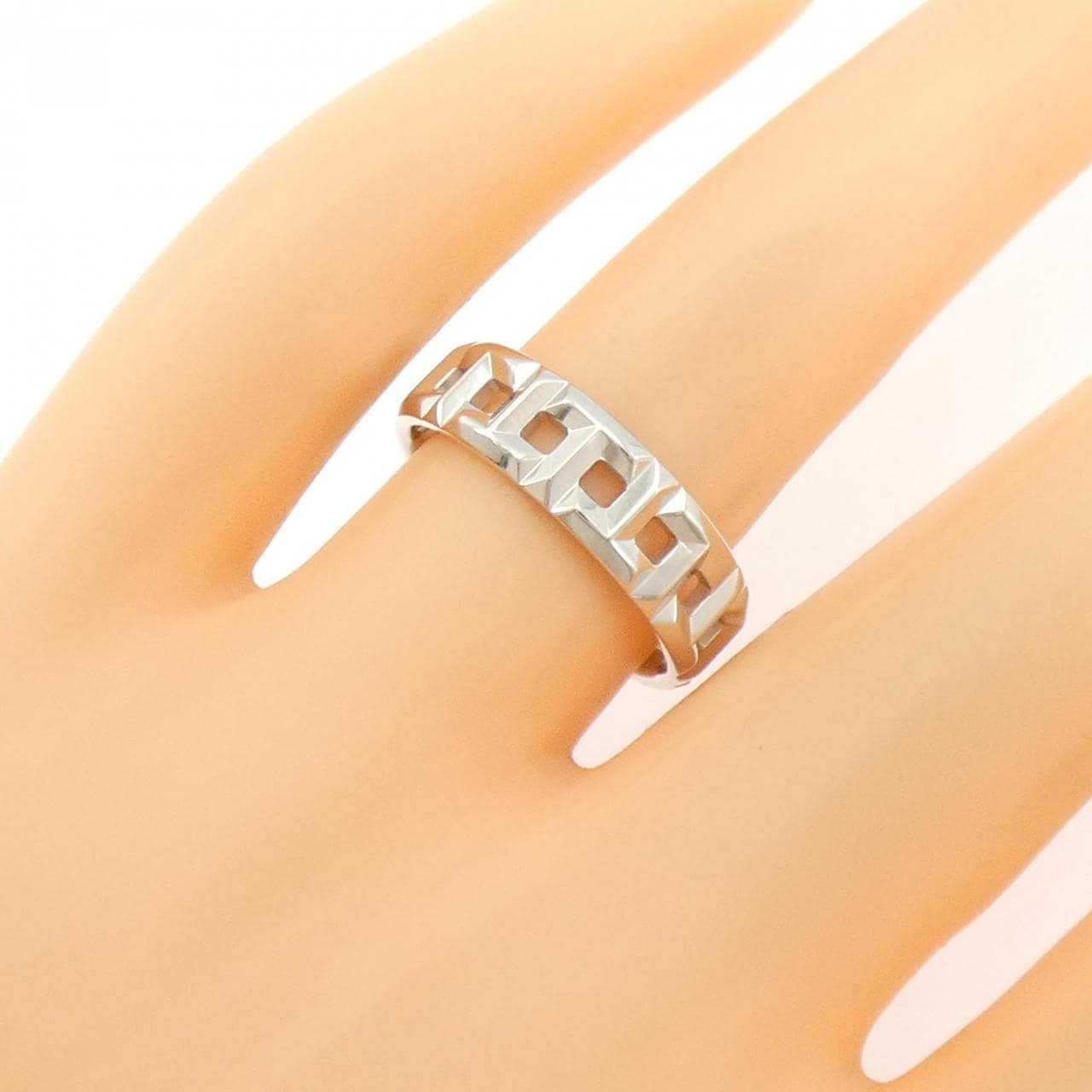 ティファニー Tトゥルー ワイド リング