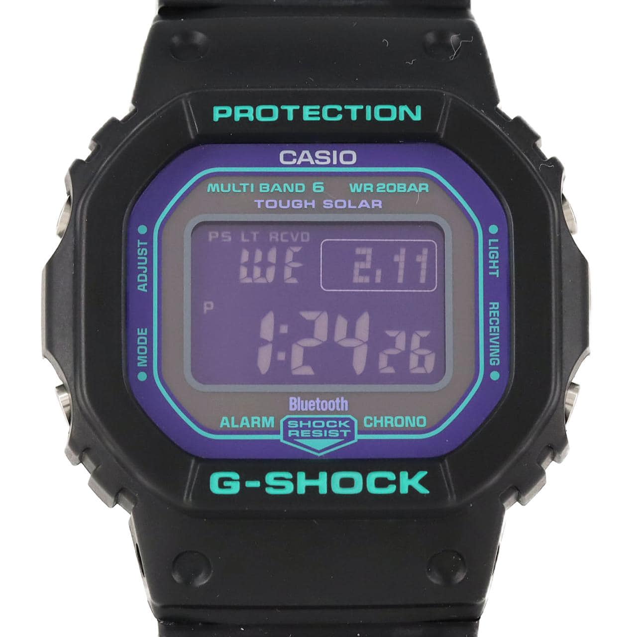 カシオ G-SHOCK GW-B5600BL-1DR ラバー クォーツ