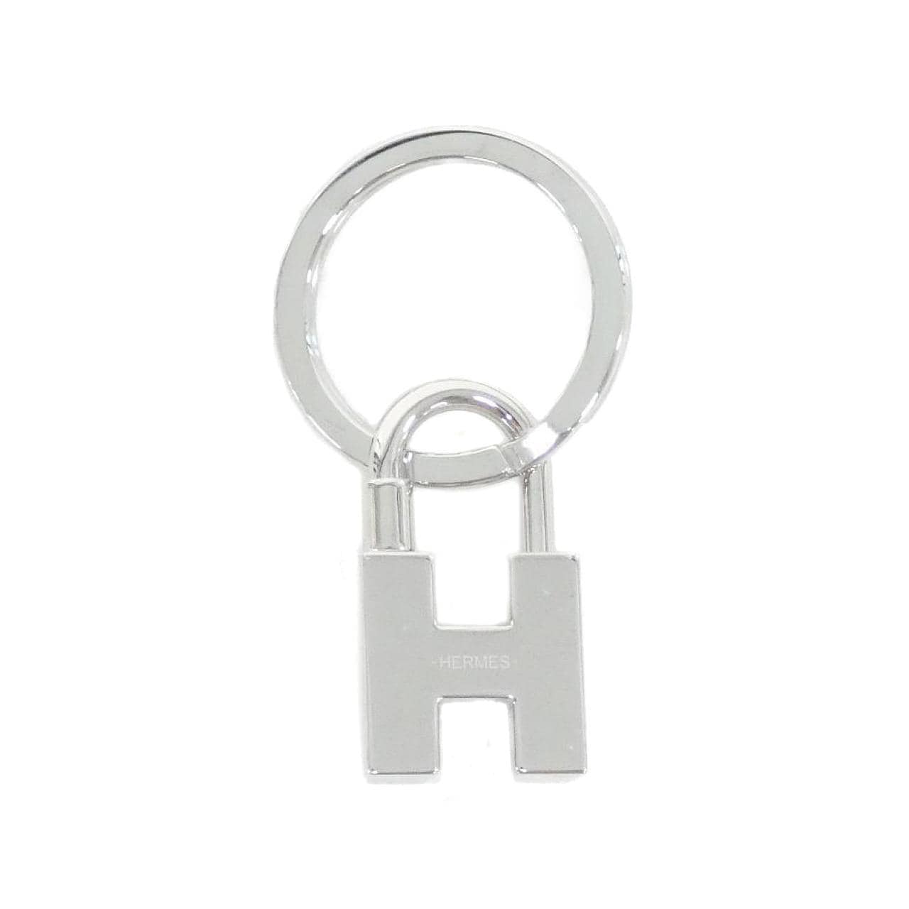 エルメス カデナ クイズ レインボー 077309FP キーリング