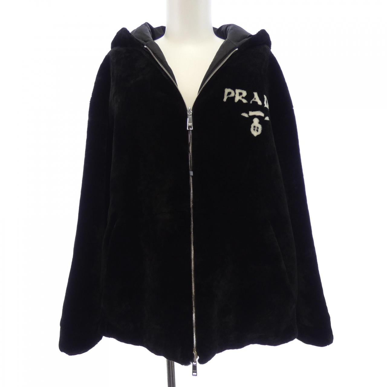プラダ PRADA トライアングルロゴ UPW404 1Y7Q ムートンジャケット