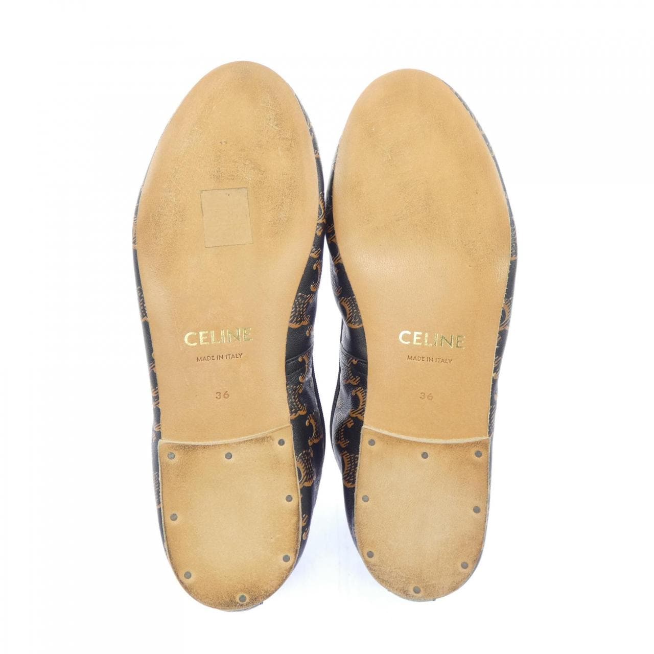 セリーヌ CELINE バレリーナ トリオンフ 343213560C フラットシューズ