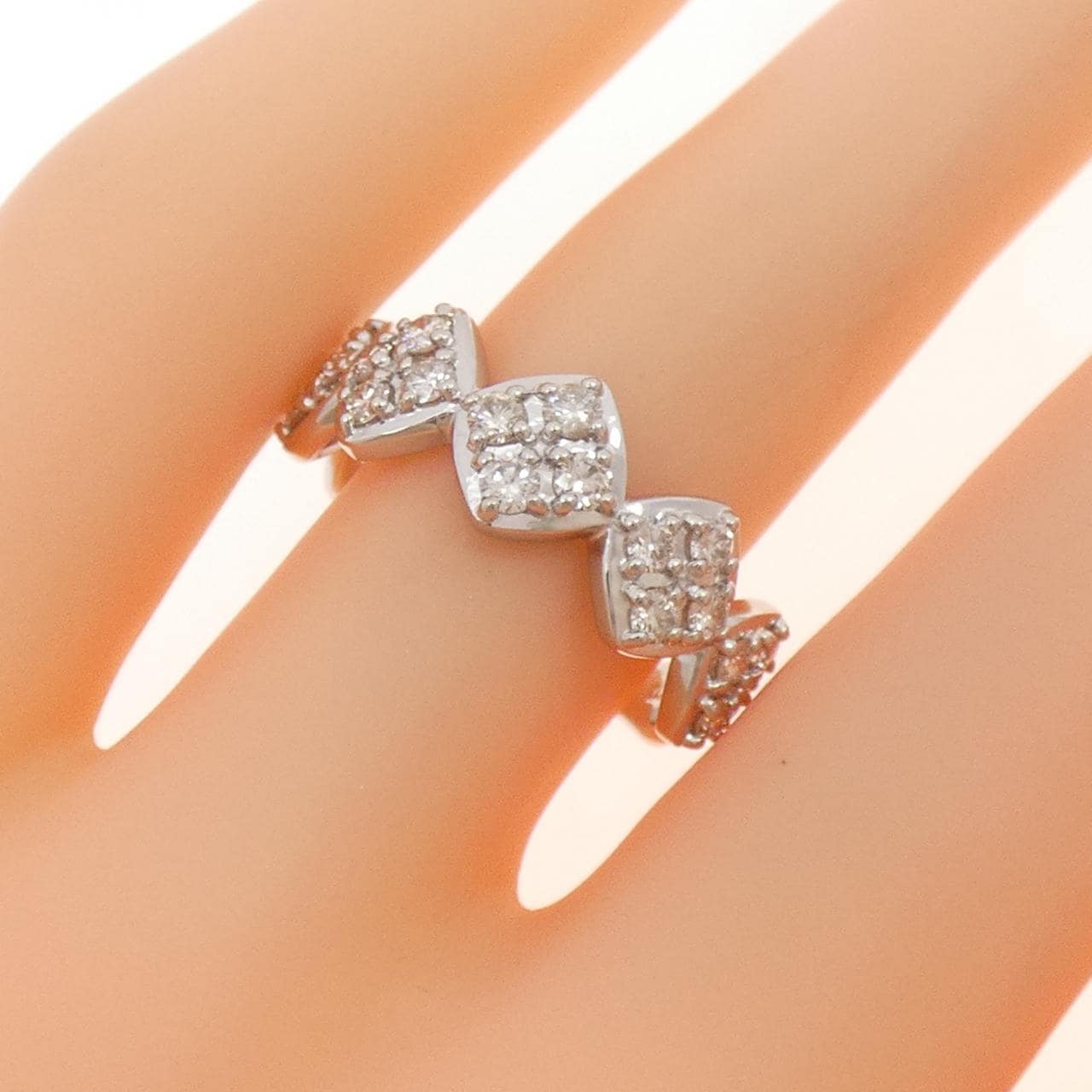 PT900 ダイヤモンド リング 0.66CT