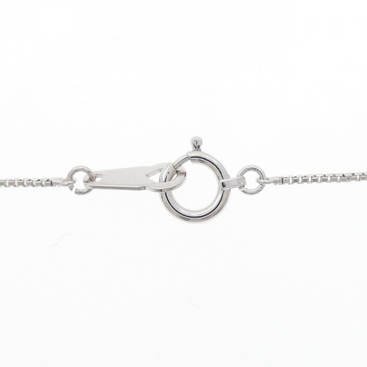 K18WG スター ダイヤモンド ネックレス 0.10CT