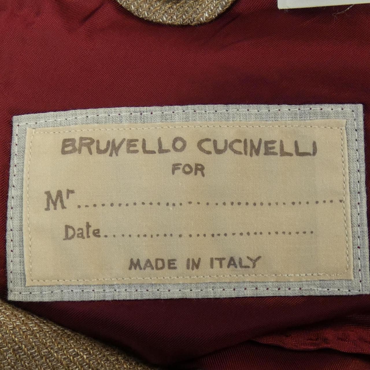 BRUNELLO CUCINELLI CUCINELLI 夾克