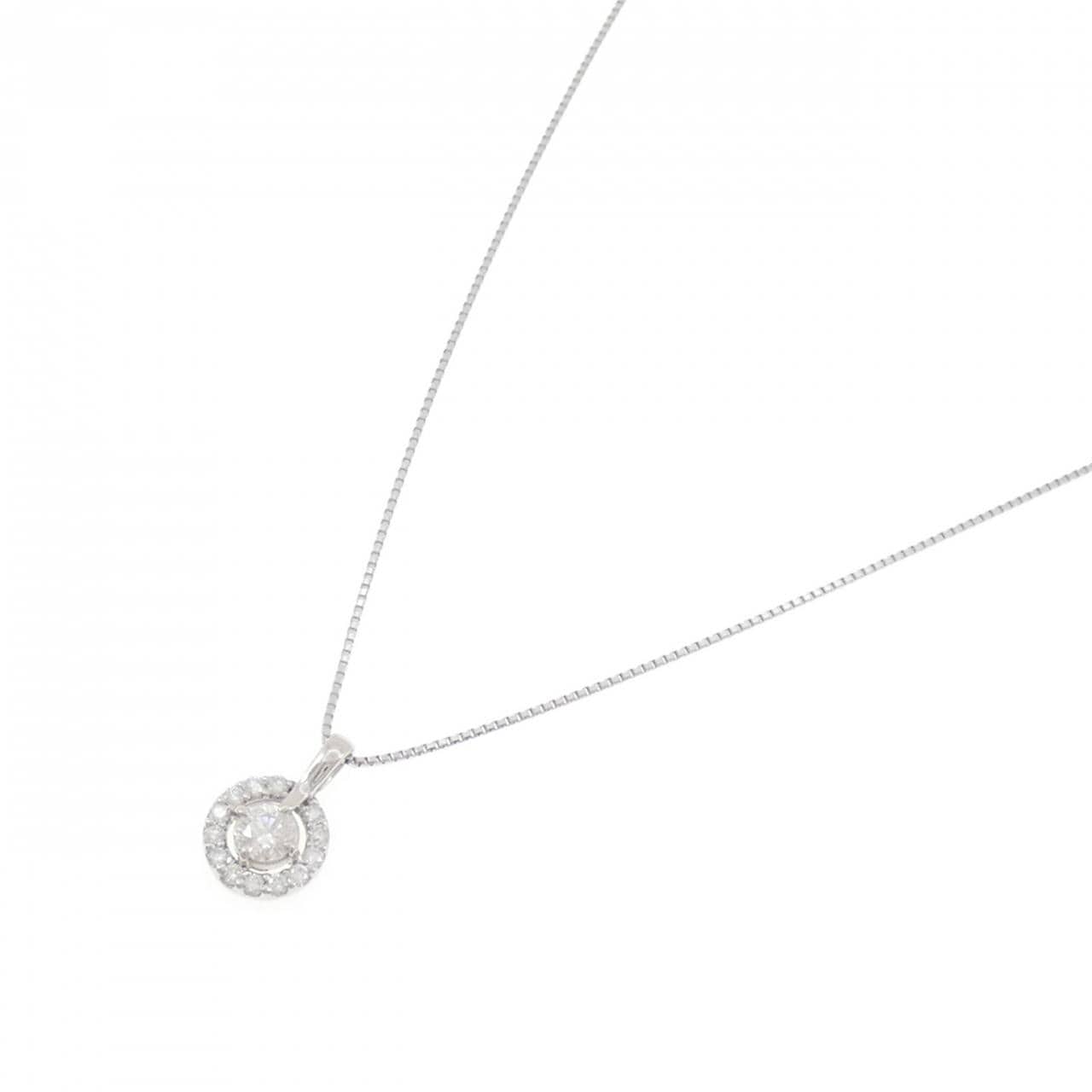 PT900/PT850 ダイヤモンド ネックレス 0.50CT