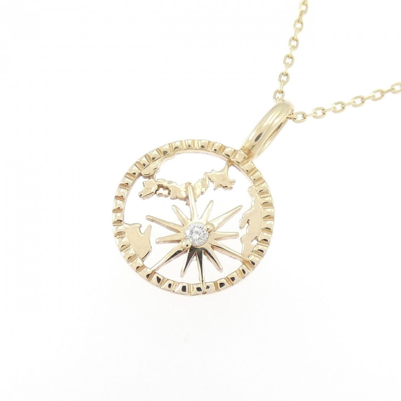 スタージュエリー ダイヤモンド ネックレス 0.01CT