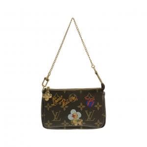 ルイヴィトン モノグラム(ヴィヴィエンヌ ウィンター ホリデイ) ミニ ポシェット アクセソワール M15328 アクセサリーポーチ