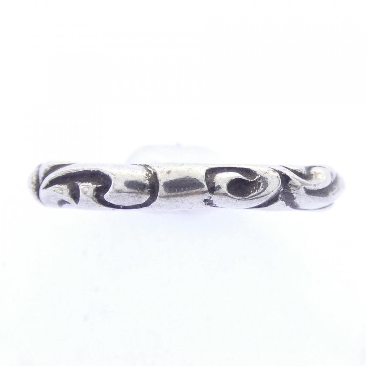 クロムハーツ CHROME HEARTS SCROLL BAND 207009018SLVXXX001 RING