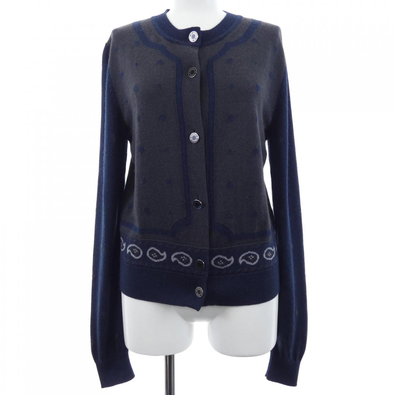 エルメス HERMES HARNAIS DE COUR 2H2703D8 カーディガン