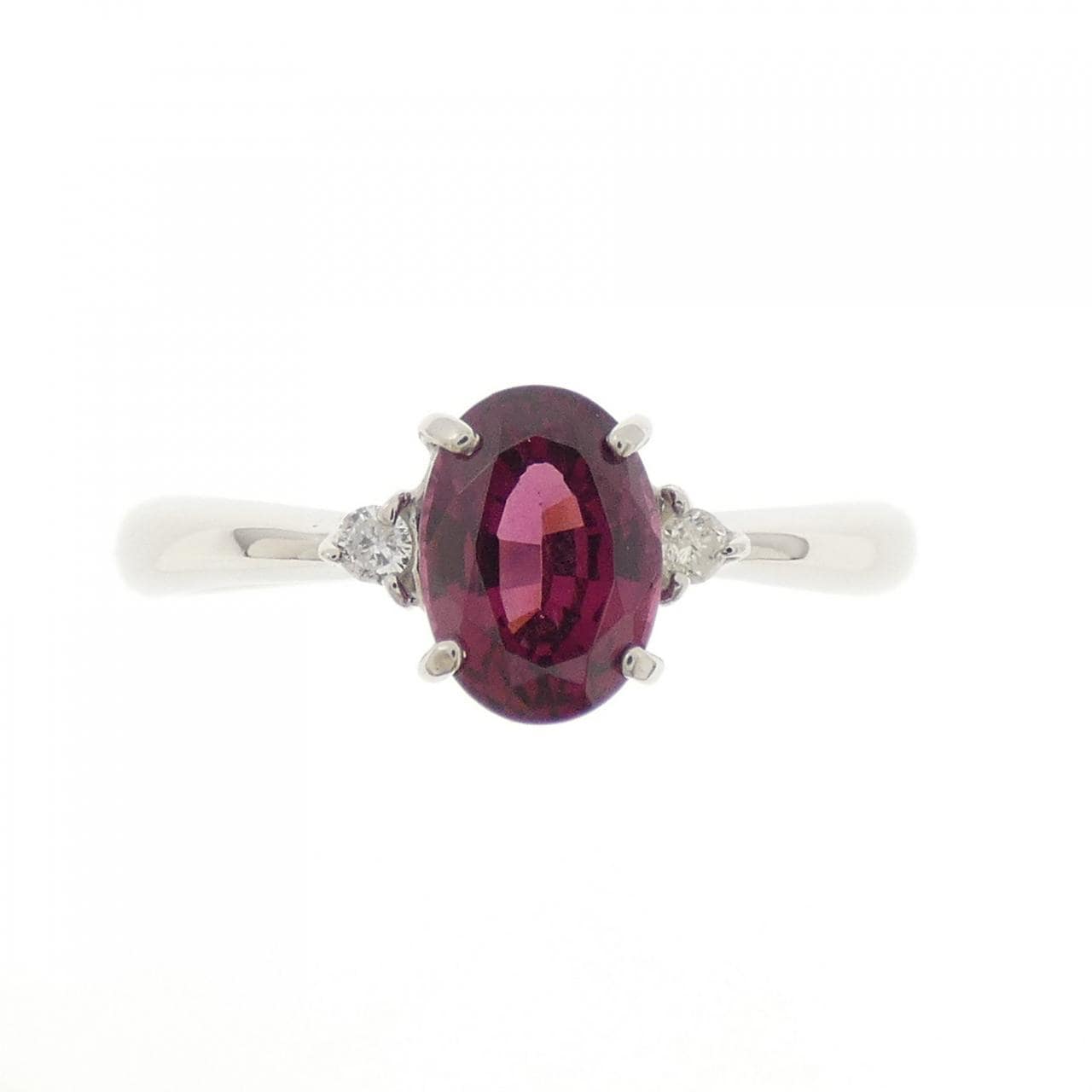 PT850 ガーネット リング 1.09CT