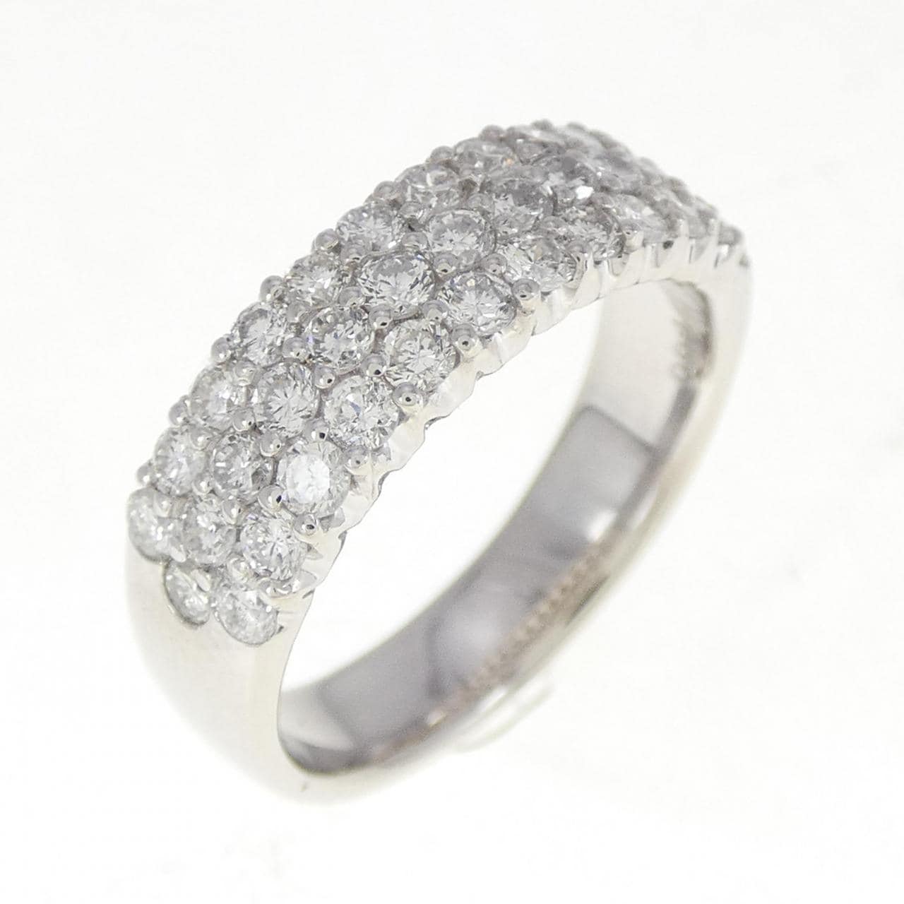 PT Pave Diamond Ring 1.00CT