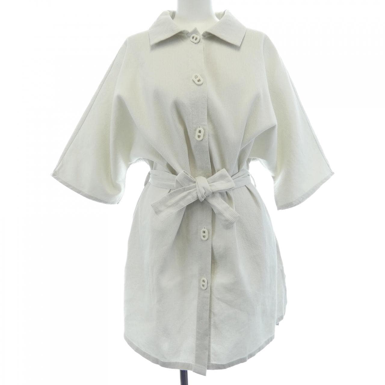 エルメス HERMES シェーヌダンクル CHAINE D'ANCRE シャツドレス 4E3528DO ワンピース