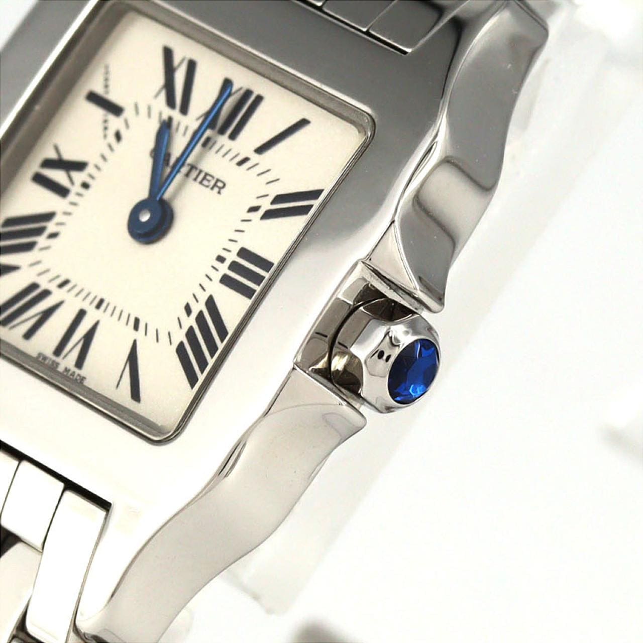 カルティエ サントスドゥモワゼルSM W25064Z5 SS クォーツ