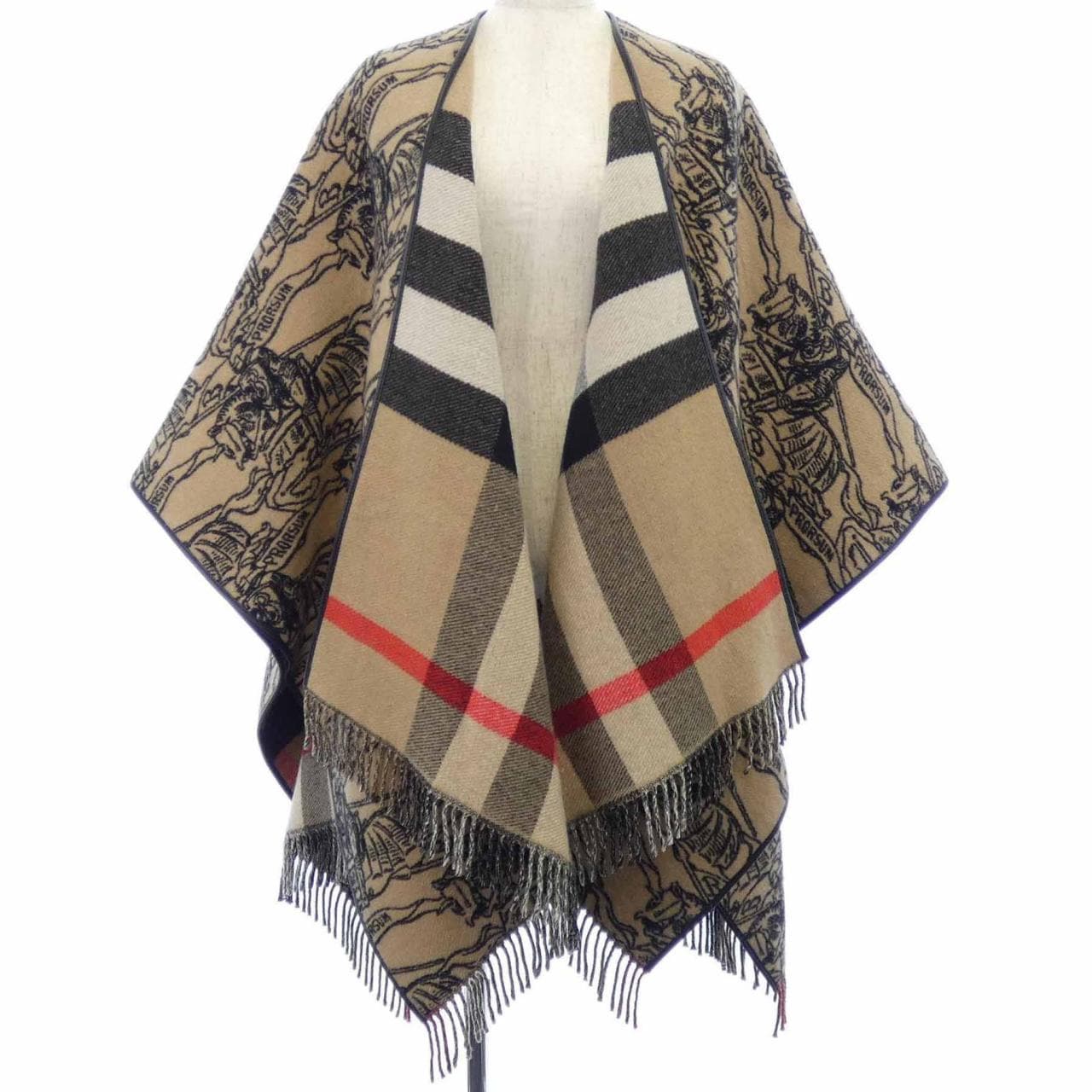 バーバリー BURBERRY EKDチェック 80741921 ケープ