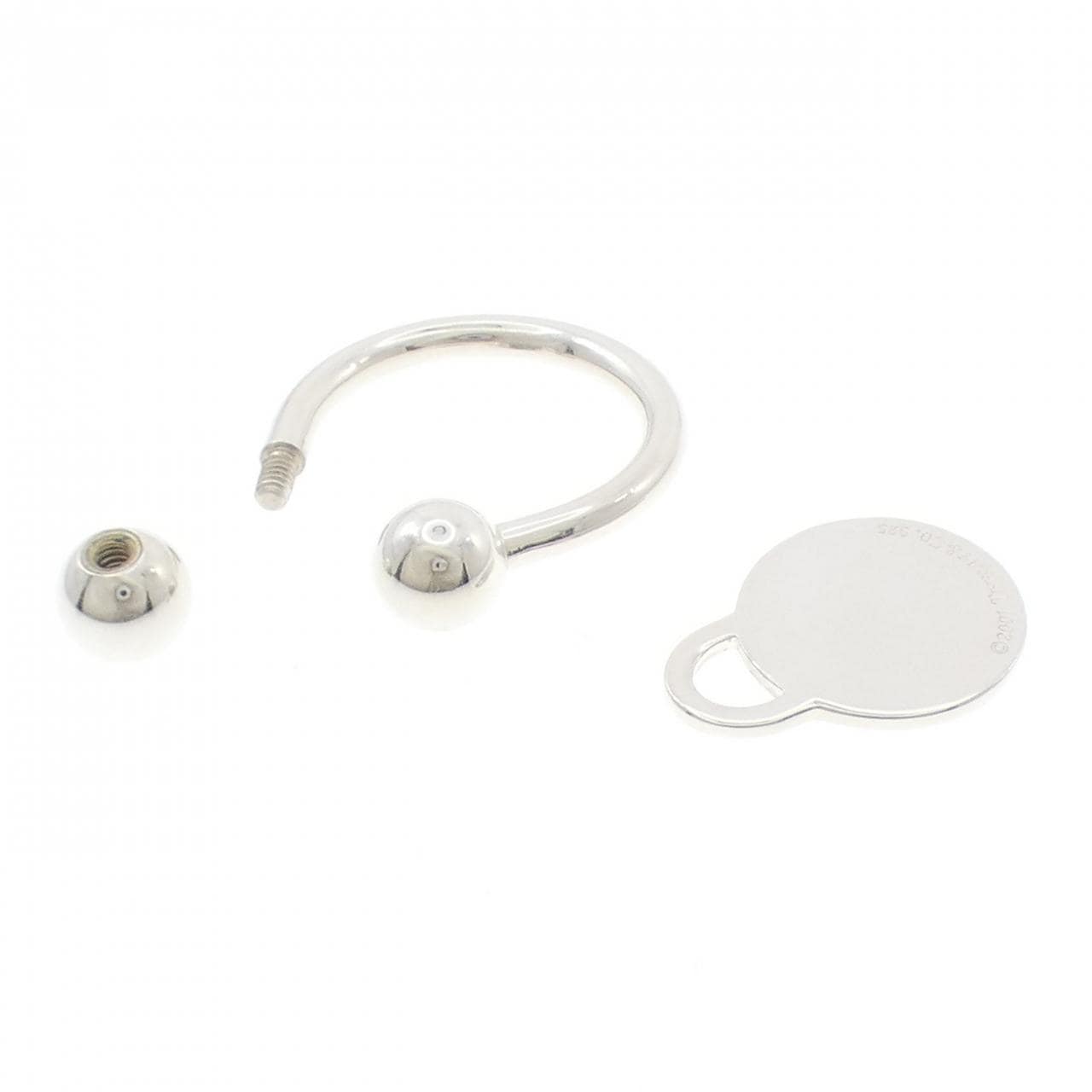 TIFFANY圓形吊牌Qeelin