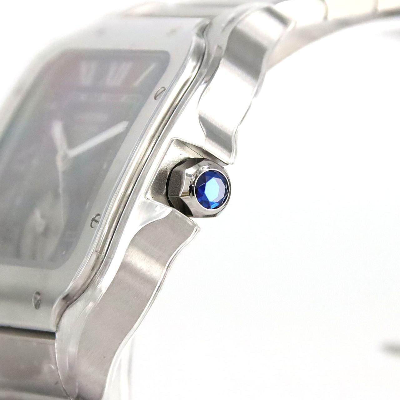 カルティエ サントス･ドゥ･カルティエ デュアルタイムゾーンLM WSSA0076 SS 自動巻