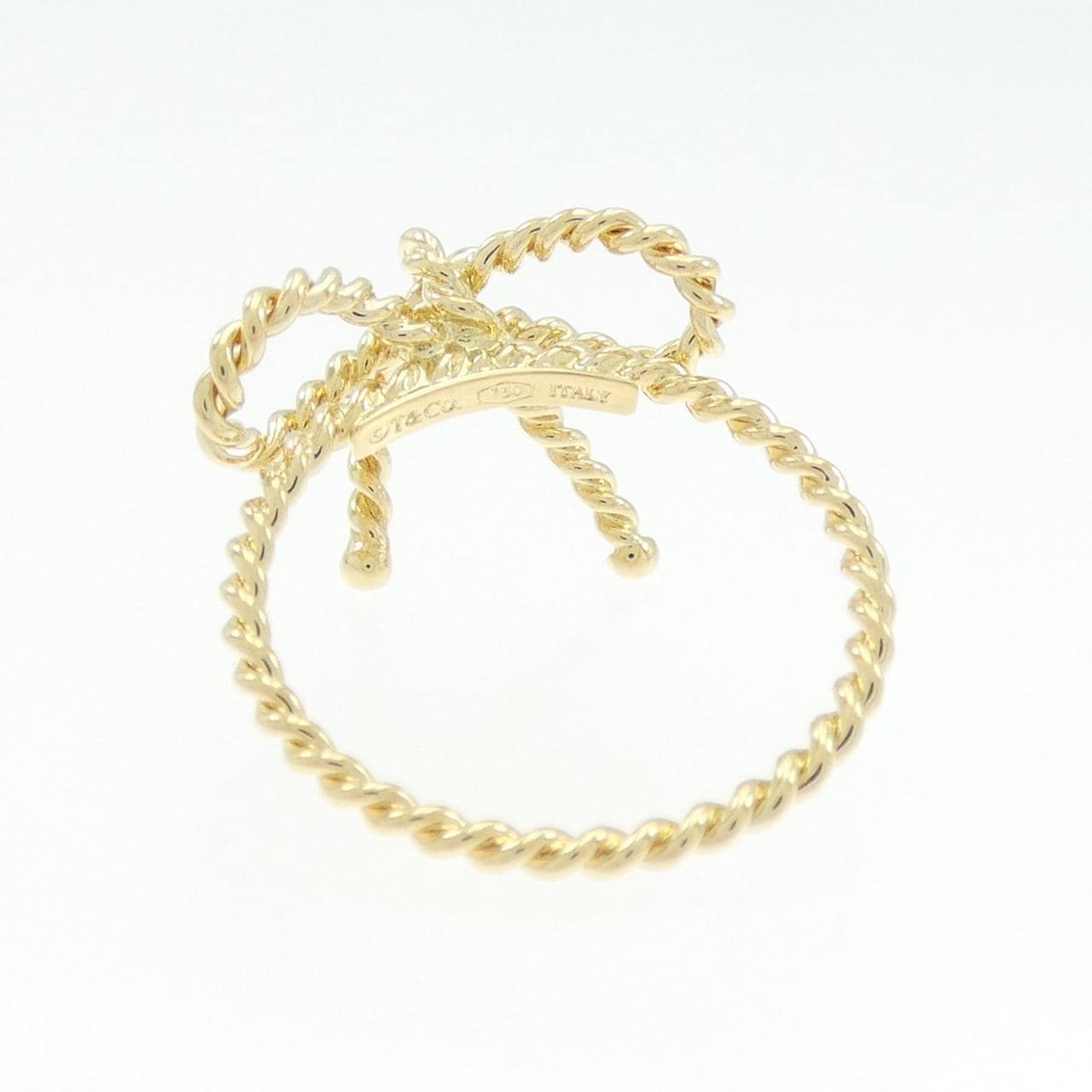 ティファニー ツイスト リボン リング