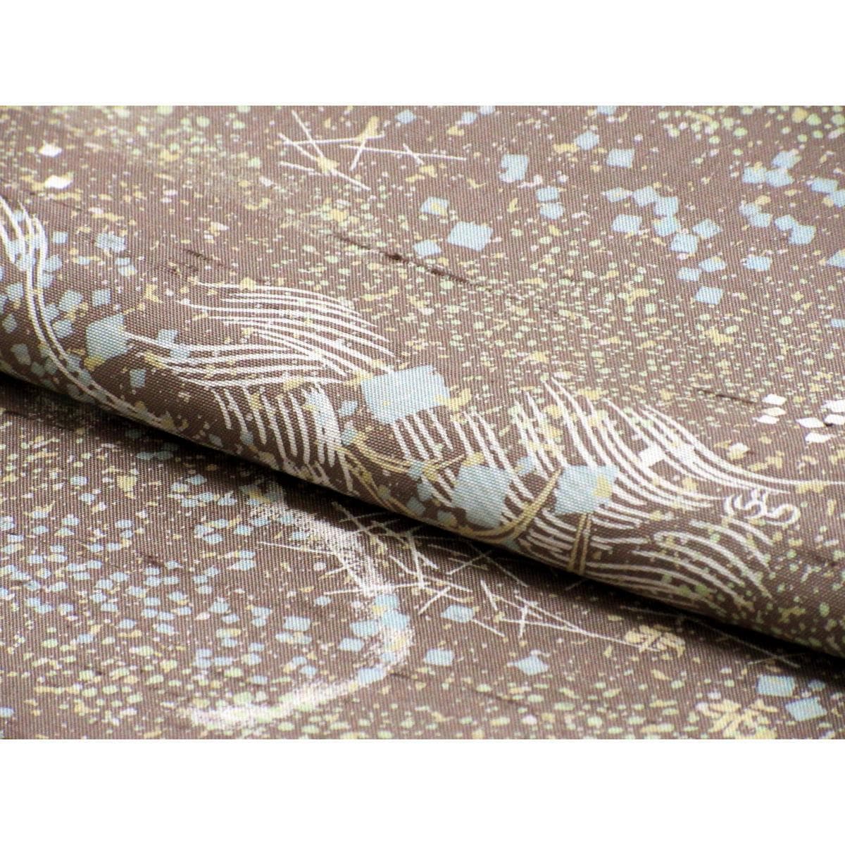 紬　染紬　身幅Ｌ寸