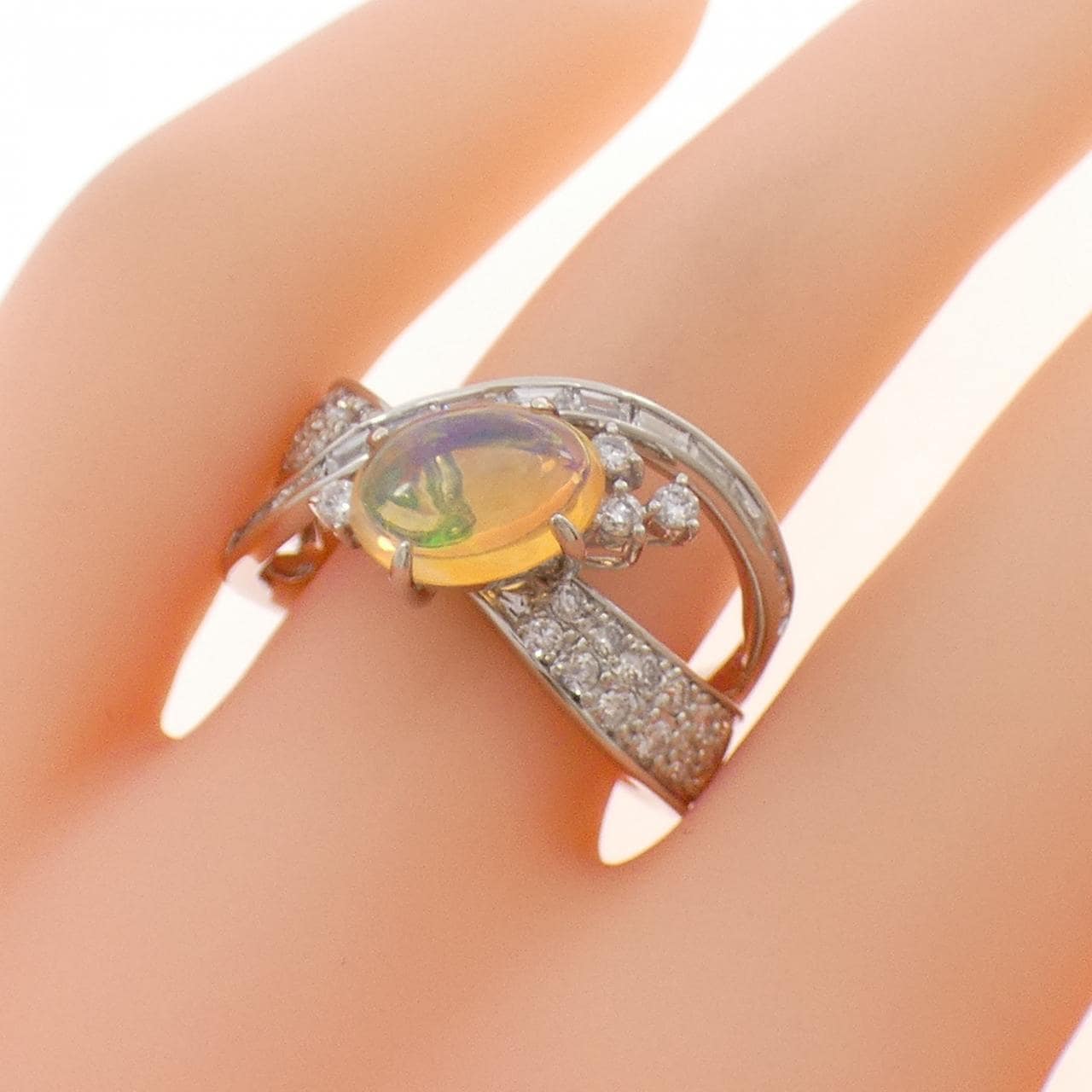 PT900 オパール リング 1.17CT