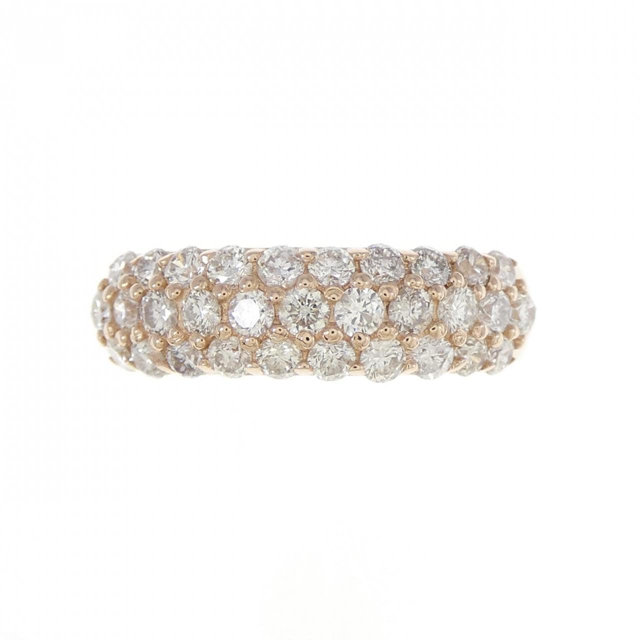 K18PG ダイヤモンド リング 1.00CT