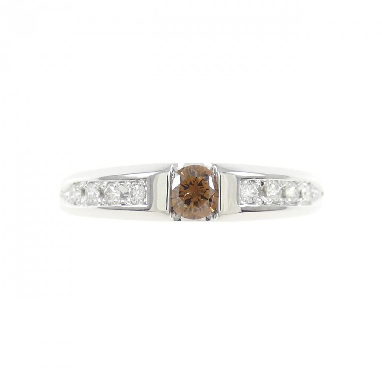 K18WG ダイヤモンド リング 0.165CT