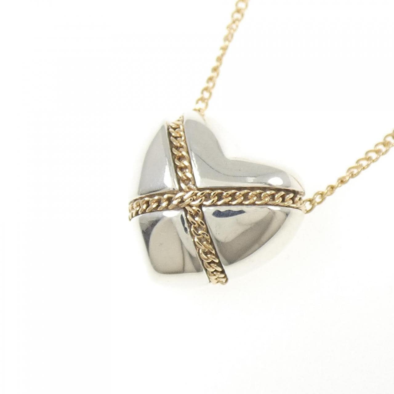 ティファニー 925/750YG ネックレス