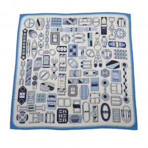 エルメス HERMES CARRE EN BOUCLES カレジェアン140. ショール