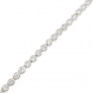 K18WG ダイヤモンド ブレスレット 2.329CT