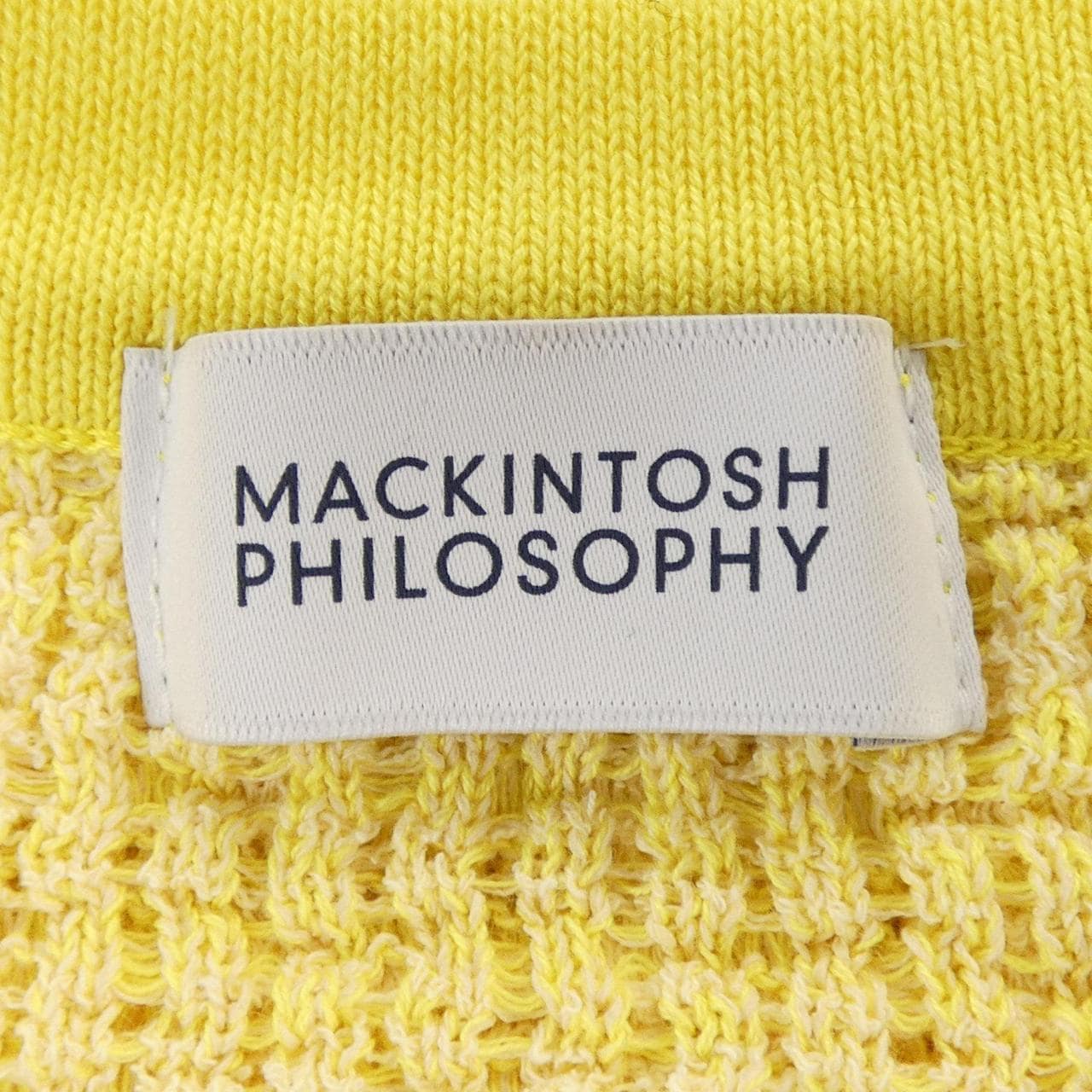 マッキントッシュフィロソフィー MACKINTOSH PHILOSOPHY カーディガン