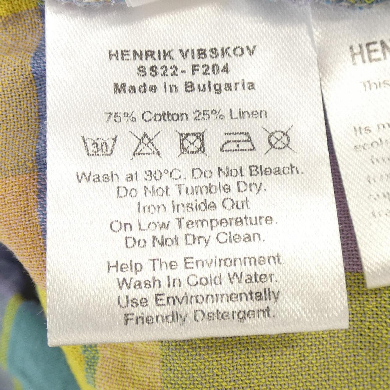 ヘンリックヴィブスコフ HENRIK VIBSKOV シャツ