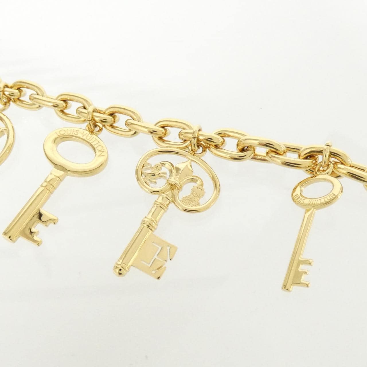 LOUIS VUITTON Bijou Sac Keychain MP3206 Qeelin