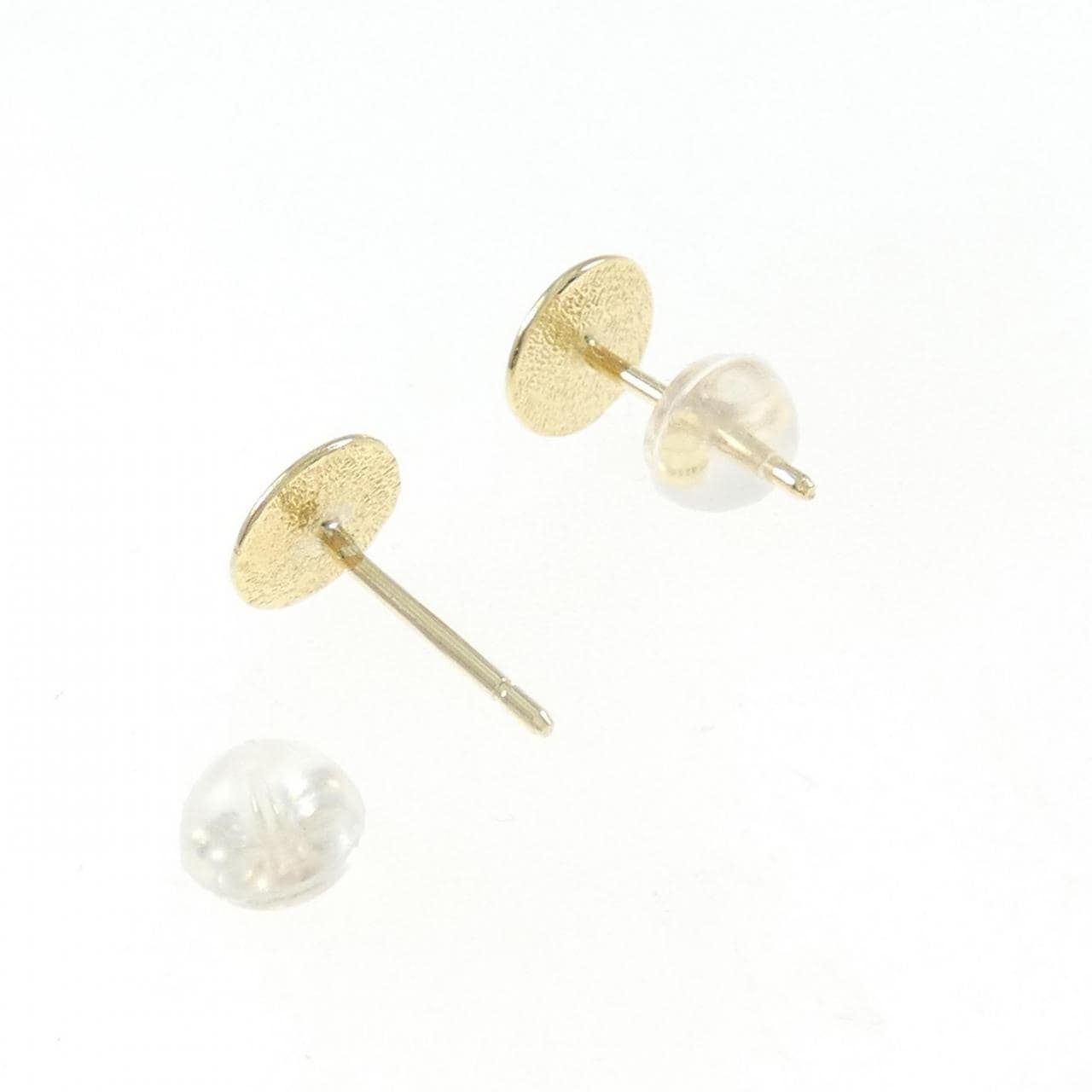 750YG/K18YG Smile Earrings