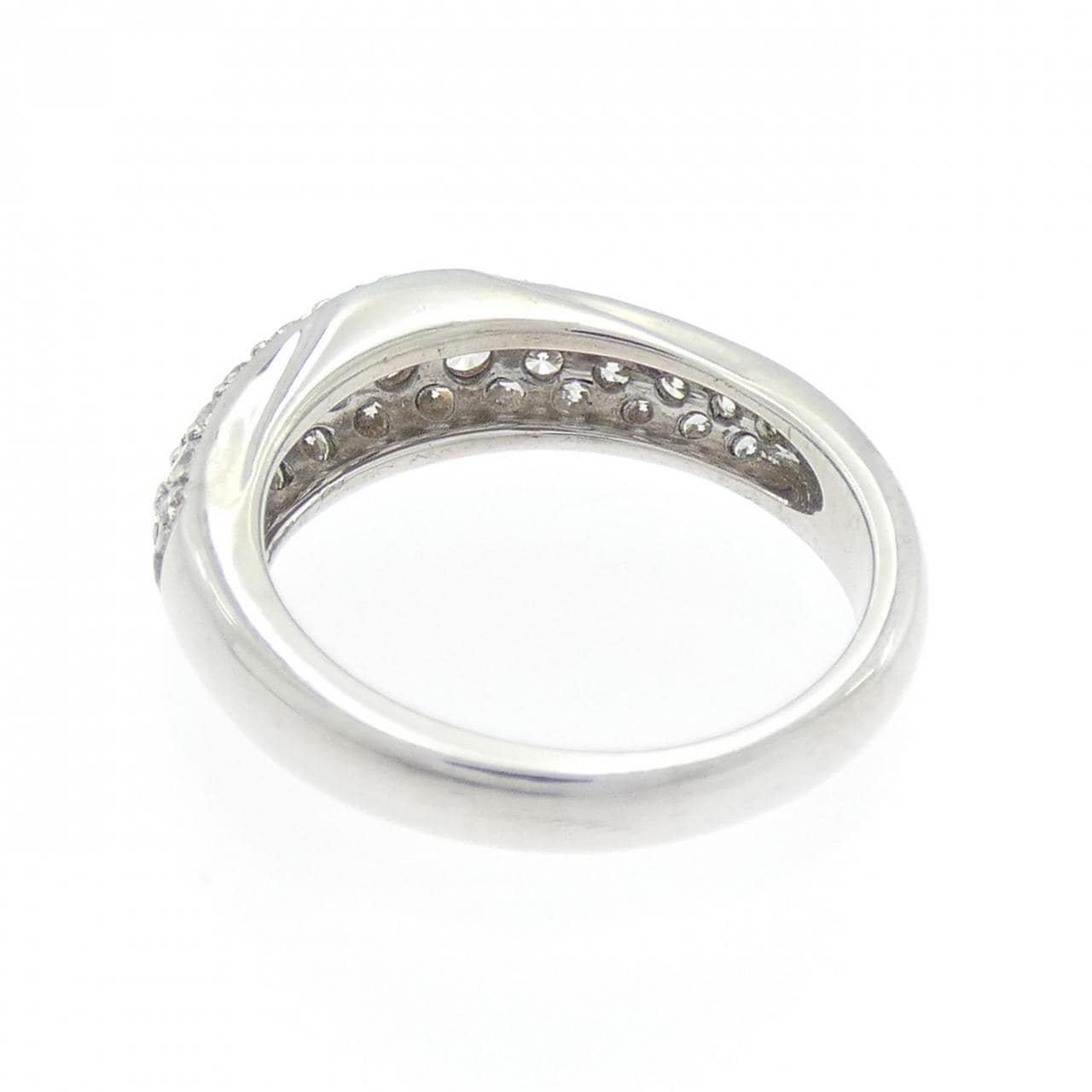 PT900 パヴェ ダイヤモンド リング 0.65CT